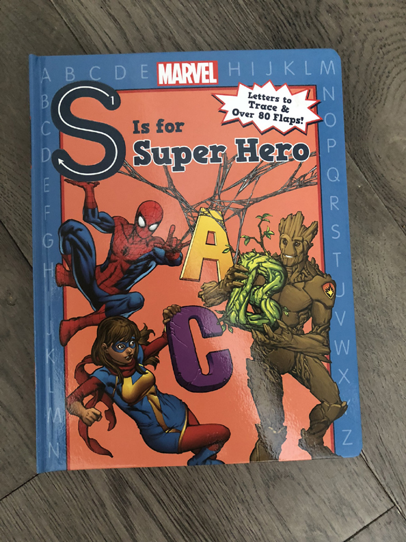 super hero books